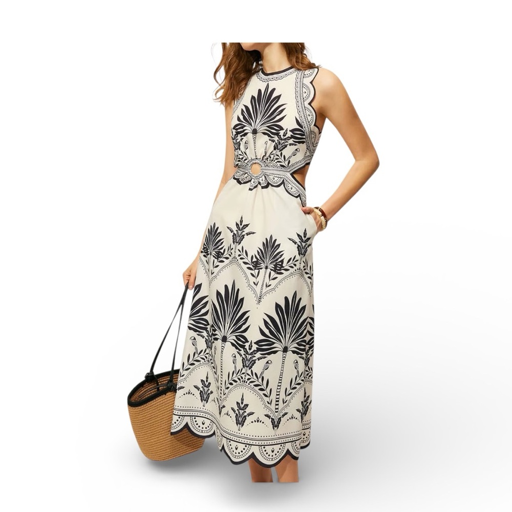 Commense Boho Cutout Midi Dress – NWT – Size Small